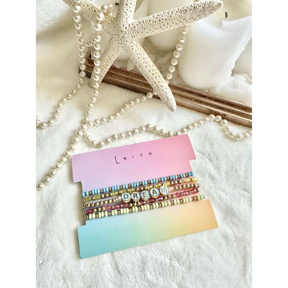 Leith - Dream beaded stretch bracelet set from Nordstrom
